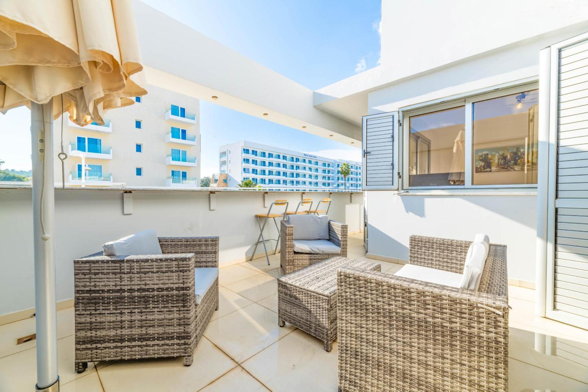 Silver Sands Penthouse Protaras Bagian luar foto